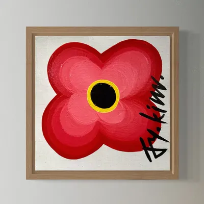 Okovoco 김정연, A Red Flower N004, 2025