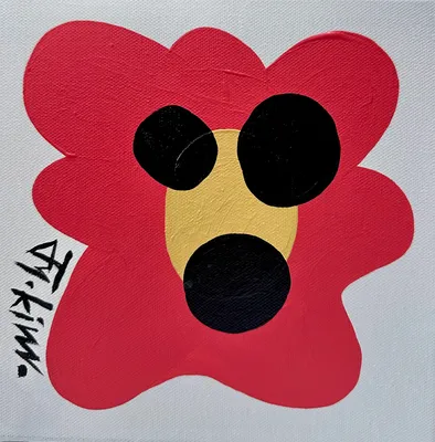 Okovoco 김정연, Red Flower-NN02, 2025