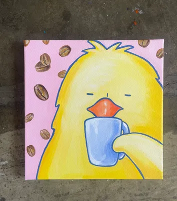 엘마, morning coffee, 2024