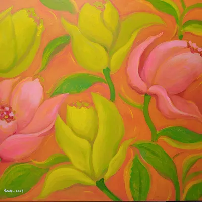 권삼동, 춤추는 튤립, 2019