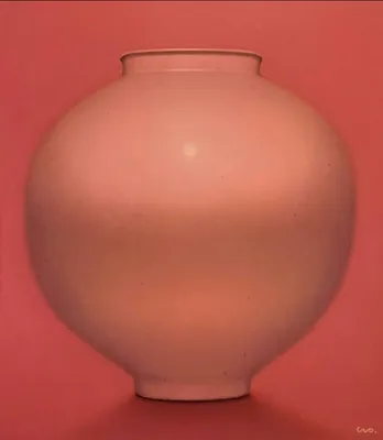 권삼동, 오렌지 달항아리, 2021