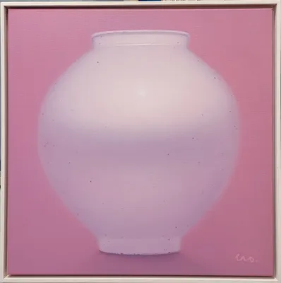 권삼동, 핑크 달항아리, 2024