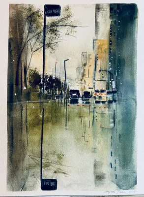 Grey rain