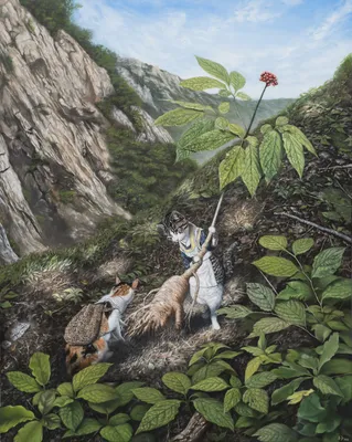이노강, 채삼도 採蔘圖 - 산삼을 캐다, 2018
