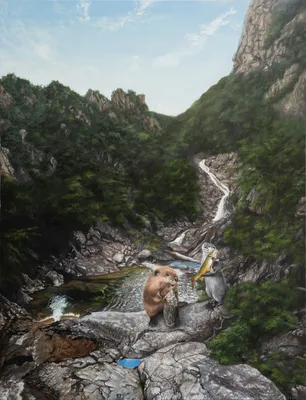 이노강, 어초문답도 漁樵問答圖 - 어부와 나무꾼이 묻고 답하다, 2019