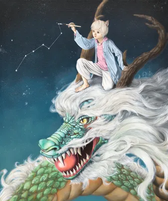 이노강, 선동기룡도 仙童騎龍圖, 2023