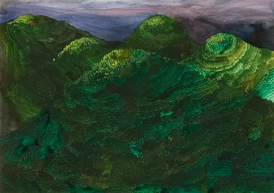 이끼 산 2 (Mossy Mountain II)