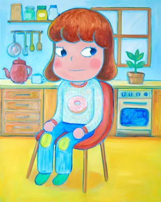 도넛 셔츠를 입은 오후 🍩👚