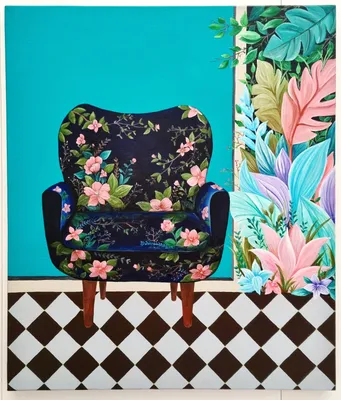 박진희, Flower sofa, 2025