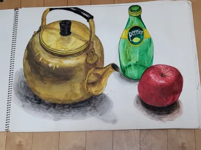 이 은지, 주전자와 사과와 유리병, 2012